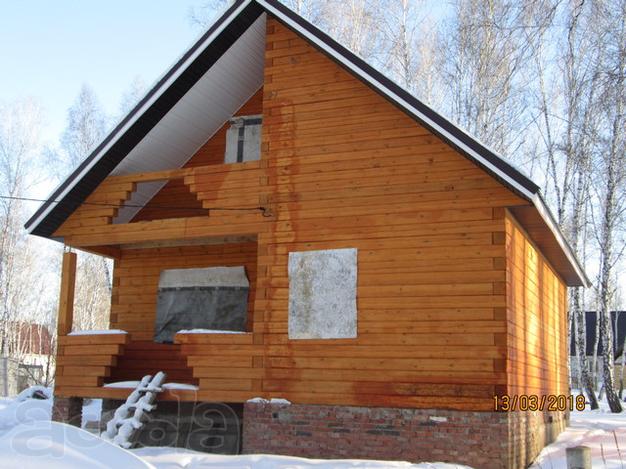 Продам дом. Фундамент 8 на 8. Брус 180.